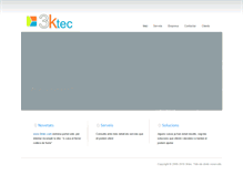 Tablet Screenshot of 3ktec.com